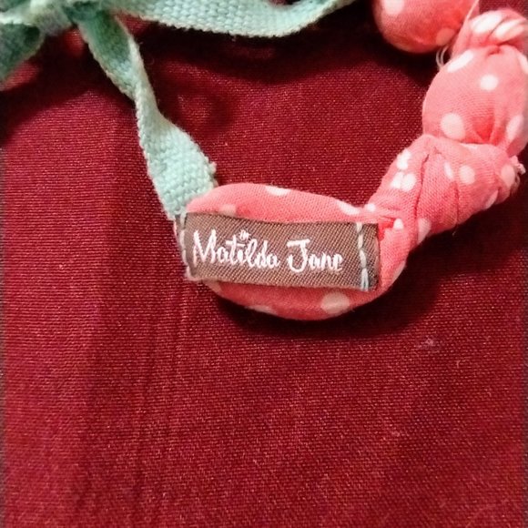 Matilda Jane Fabric Wrapped Necklace - Picture 5 of 5